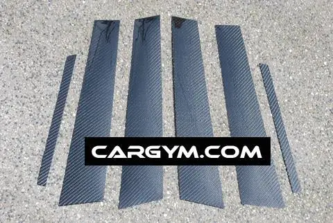 Mercedes Benz E-Class W212 Carbon Pillar Panel Covers 1
