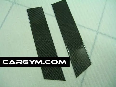 Porsche 997 Carrera Carbon Pillar Panel Covers 1
