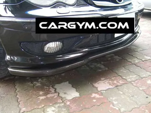 Mercedes-Benz W203 C-Class Carbon Front Lip Spoiler (Amg Model) 1