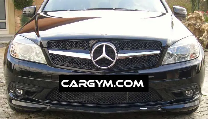 Mercedes-Benz W204 C63 Amg & Amg Use Carbon Fiber Front Lip Spoiler 1