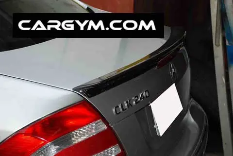 Mercedes-Benz W209 Clk Amg Style Carbon Fiber Rear Trunk Spoiler 1