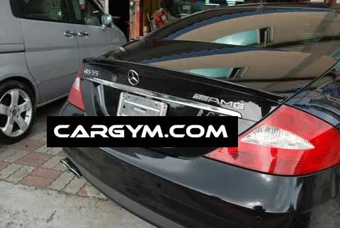 Mercedes-Benz W219 Cls Amg Style Carbon Fiber Rear Trunk Spoiler 1