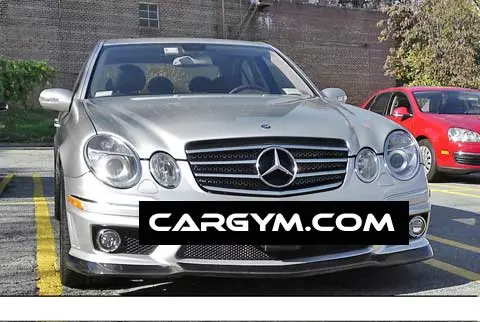 Mercedes-Benz W211 E55 Amg Use Carbon Fiber Front Lip Spoiler 1