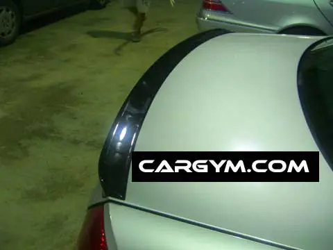 Mercedes-Benz W211 E-Class Amg Style Carbon Fiber Rear Spoiler 1