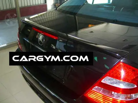 Mercedes-Benz W211 E-Class Brabus Style Carbon Rear Spoiler 1