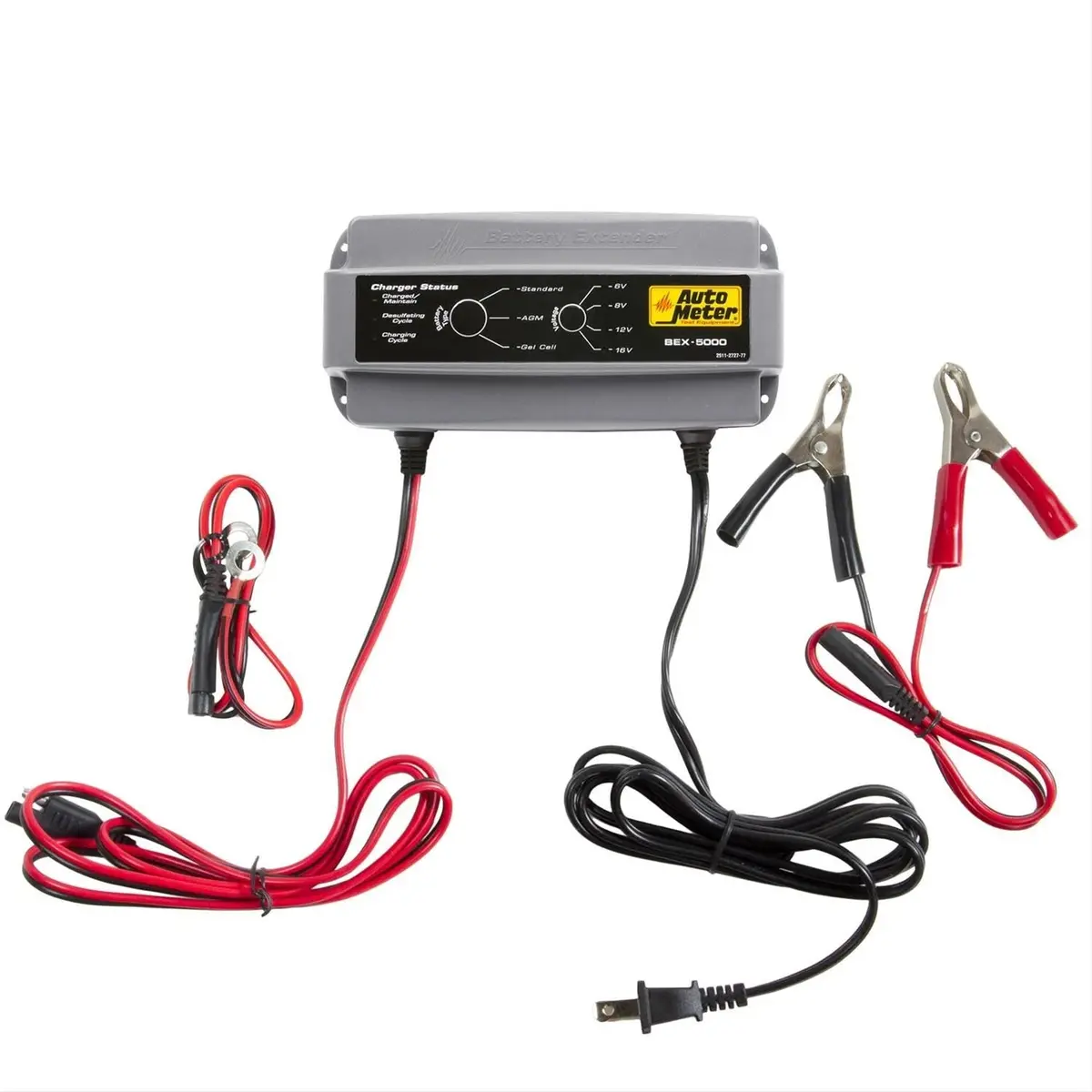 Autometer Battery Extender/Tender, 6V, 8V, 12V, 16V / 5A (Bex-5000) 1