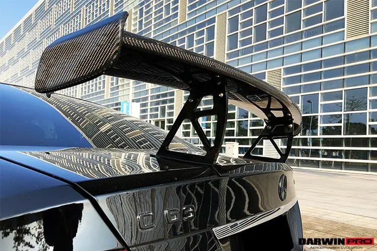 Darwinpro Mercedes Benz W204 C Class/ C63 Amg Coupe Bkss Style Carbon Fiber Trunk Spoiler 1