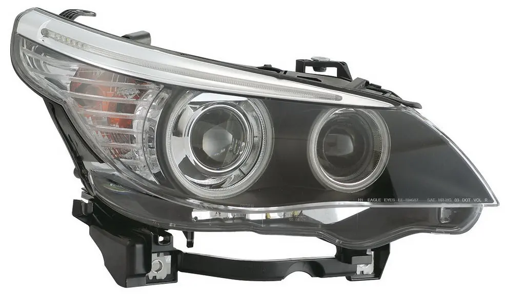 Bmw 5-Series E60/E61 03-09 Sedan Ccfl Halo Projector Headlight 1