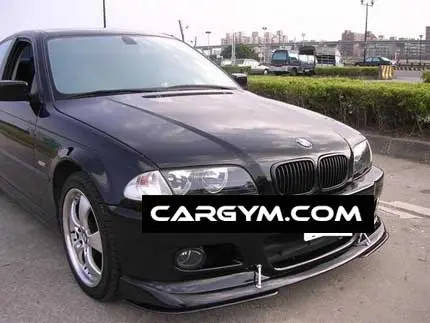 Bmw E46 M3 Ac Style Carbon Fiber Front Lip Spoiler 1