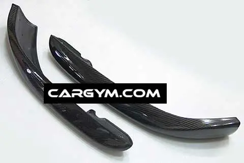 Bmw E46 M-Tech Bumper Use Ac Style Carbon Fiber Front Lip 1