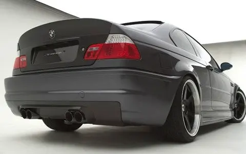 Bmw E46 2D / M3 3-Series Vrs Csl Style Carbon Fiber Rear Trunk 1