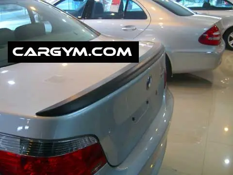 Bmw E60 5-Series M-Tech Style Carbon Fiber Rear Trunk Spoiler 1
