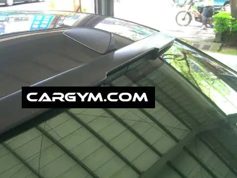 Bmw E60 5-Series Ac Style Carbon Fiber Rear Roof Spoiler 1