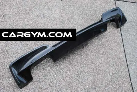 Bmw E82 1M Carbon Fiber Rear Diffuser 1