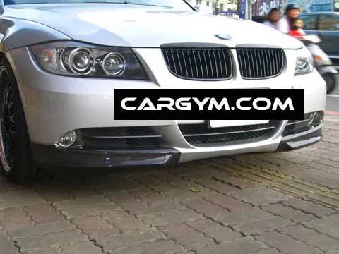 Bmw E90 3-Series Oem Bumper Use Ac Type Carbon Fiber Splitter 1