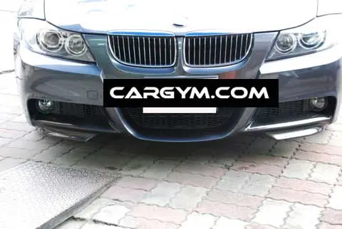 Bmw E90 3-Series Carbon Fiber Front Splitter (///M Bumper Use) 1