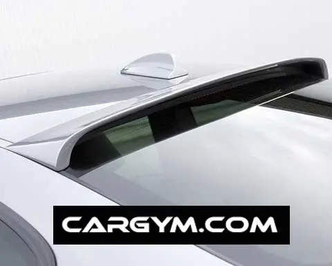Bmw E90 3-Series Hn Style Carbon Fiber Rear Roof Spoiler 1
