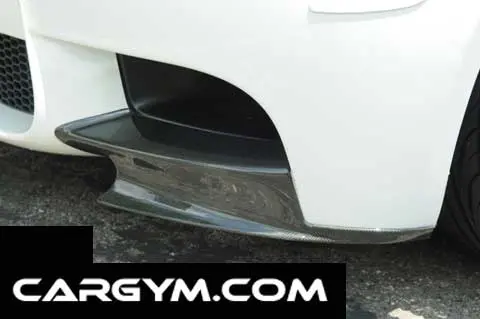 Bmw E90 E92 E93 M3 Performance Style Carbon Fiber Front Splitter 1