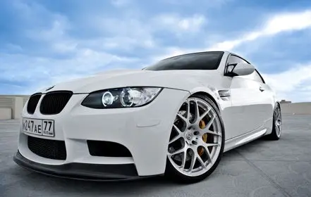 Bmw E90 E92 E93 M3 Arkym Style Carbon Front Lip Spoiler 1