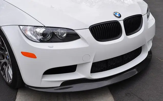 Bmw E90 E92 E93 M3 Challenge Style Carbon Front Lip Spoiler 1