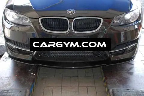 Bmw E90 E92 E93 3-Series K Style Carbon Front Spoiler (M Sports) 1