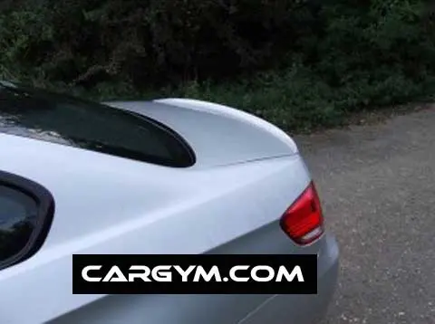 Bmw E92 3-Series M3 Style Carbon Rear Trunk Spoiler 1