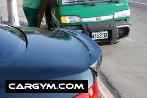 Bmw E92 3-Series / E92 M3 Vorst Style Carbon Fiber Rear Spoiler 1