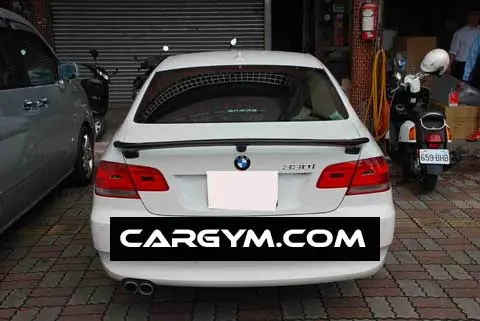 Bmw E92 3-Series Ac Style Carbon Rear Trunk Spoiler 1