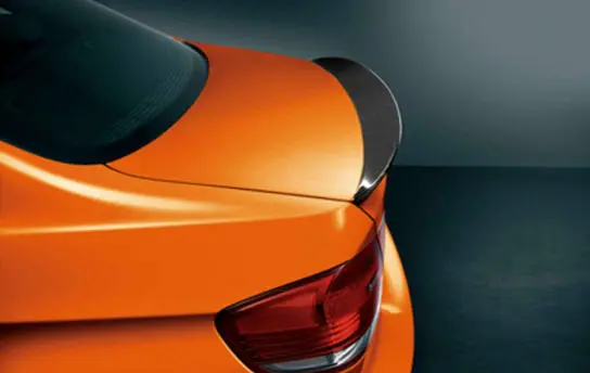Bmw E92 3-Series Performance Style Carbon Fiber Rear Spoiler 1