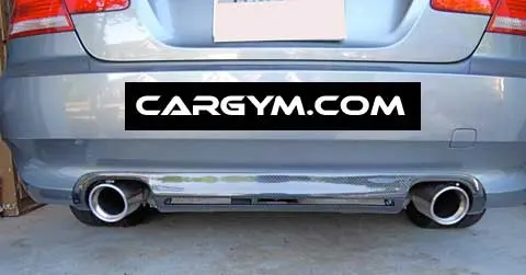 Bmw E92 E93 3-Series Hn Style Carbon Rear Rear Diffuser 1