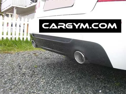 Bmw E92 E93 M-Tech Style Rear Diffuser (Dual Outlet Exhaust) 1