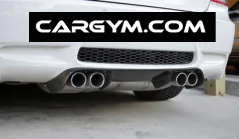 Bmw E92 E93 M3 Ac Style Carbon Fiber Rear Diffuser 1