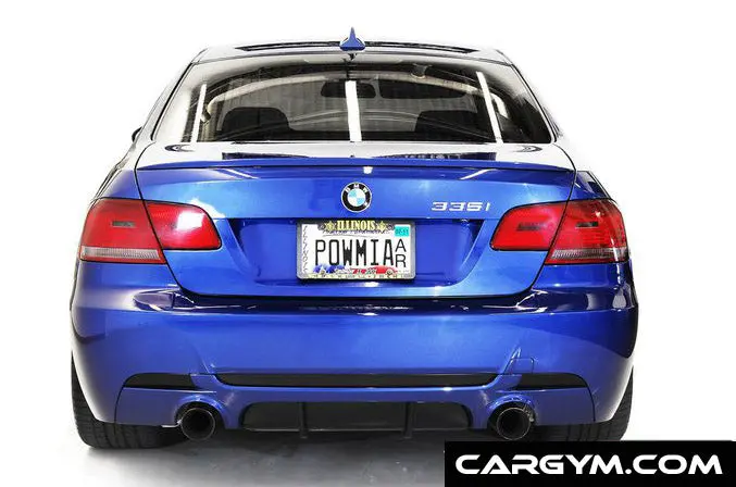Bmw E92 E93 3-Series Performance Style Carbon Rear Diffuser 1