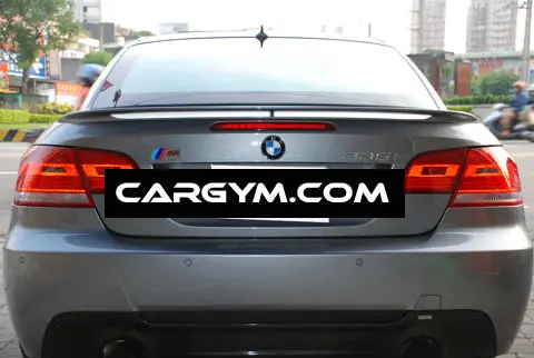 Bmw E93 3-Series Carbriolet Carbon Fiber Rear Spoiler 1