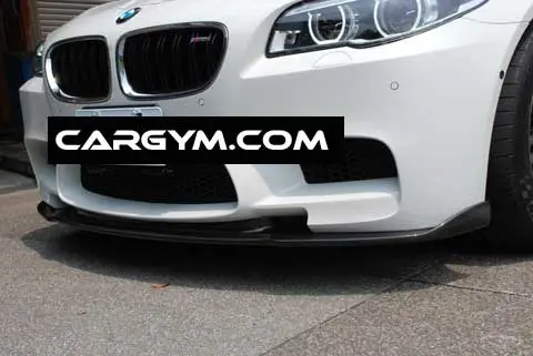Bmw F10 M5 Hn Style Carbon Fiber Front Lip Spoiler 1