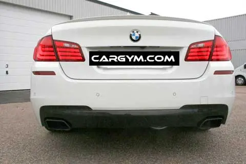 Bmw F10 5-Series (M-Sport Use) Carbon Fiber Rear Diffuser 1