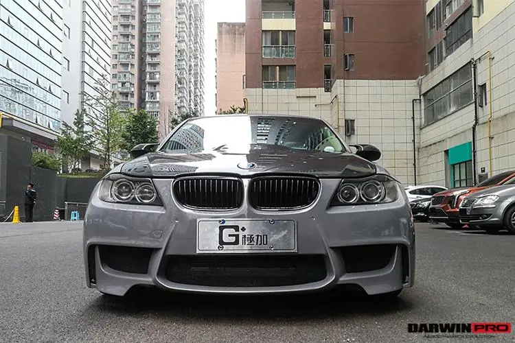 Darwinpro 2008-2012 Bmw 3 Series E90 Lci 1M Style Front Bumper 1