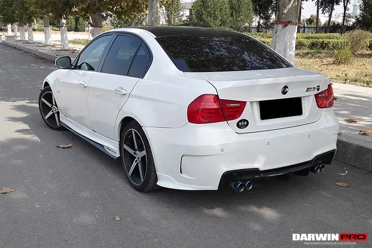 Darwinpro 2008-2012 Bmw 3 Series E90 Lci 1M Style Rear Bumper 1
