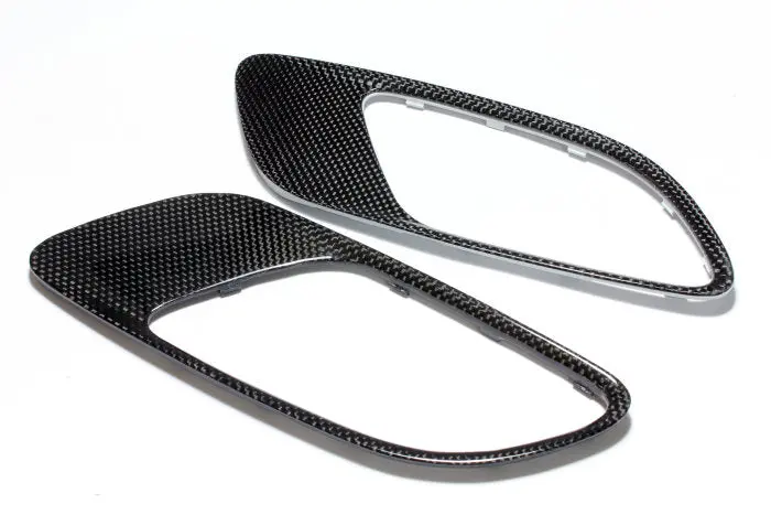Bmw E90 E92 E93 M3 Carbon Fiber Front Hood Vent Cover 1