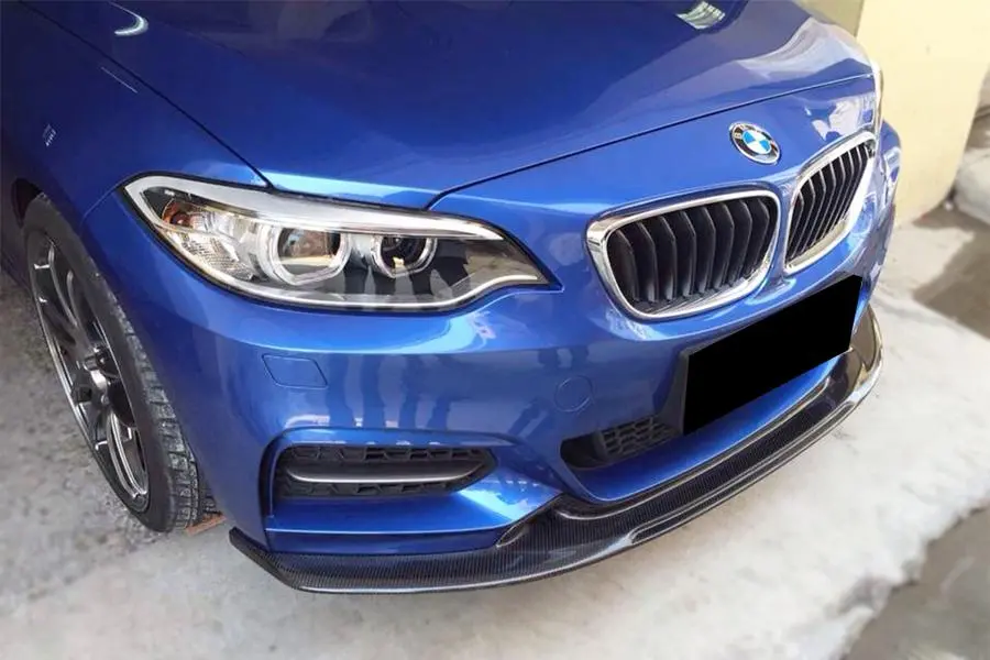 Carbonado 2013-2016 Bmw 2 Series F22/F23 Exot Style Front Lip (M-Tech Only) 1