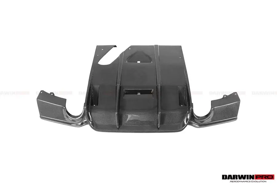 Darwinpro 2011-2019 Bmw 3 Series F30/F35 M-Tech Gv Style Carbon Fiber Rear Diffuser 1