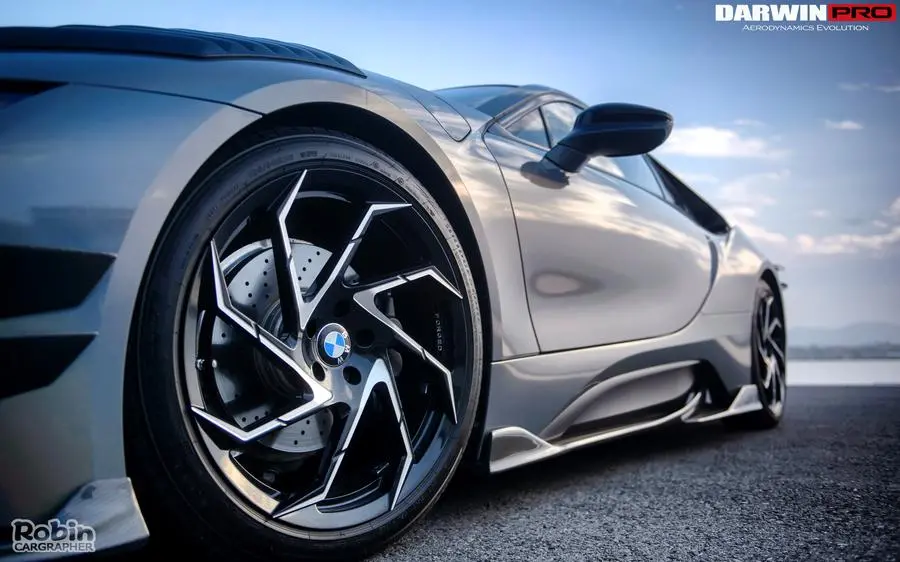 Darwinpro 2014-2018 Bmw I8 Bzk Carbon Fiber Side Skirts 1