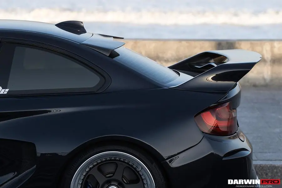 Darwinpro 2016-2020 Bmw 2 Series F22 / M2 F87 Vr Style Rear Trunk Spoiler 3