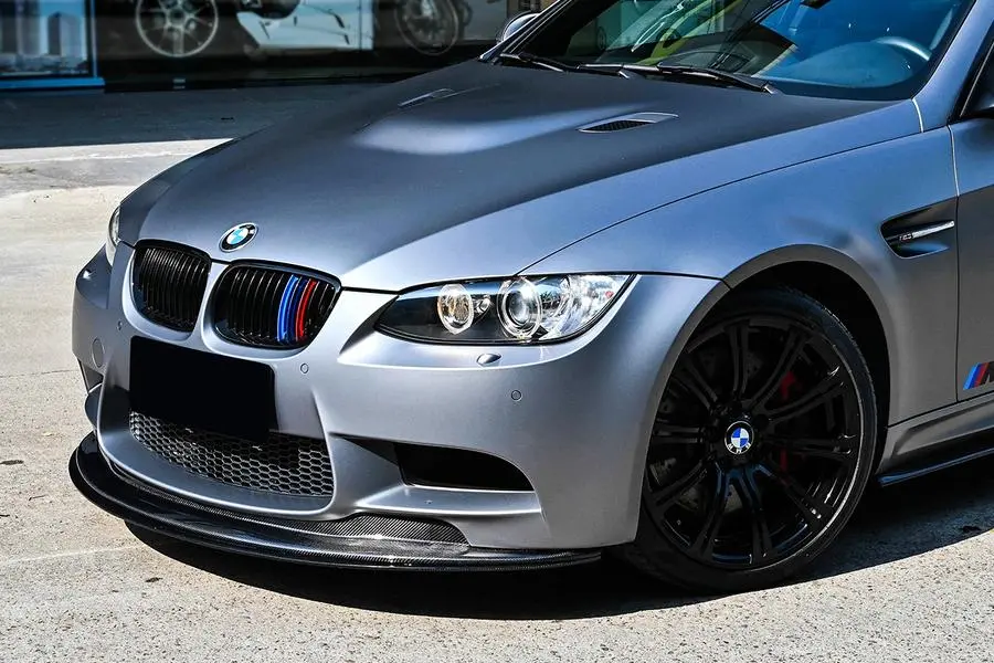 Carbonado 2008-2012 Bmw M3 E90/E92/E93 Gtsii Style Carbon Fiber Front Lip 1