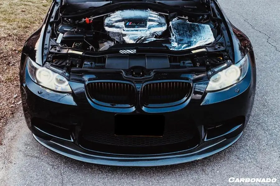 Carbonado 2008-2012 Bmw M3 E90/E92/E93 Gts Style Carbon Fiber Front Lip 1