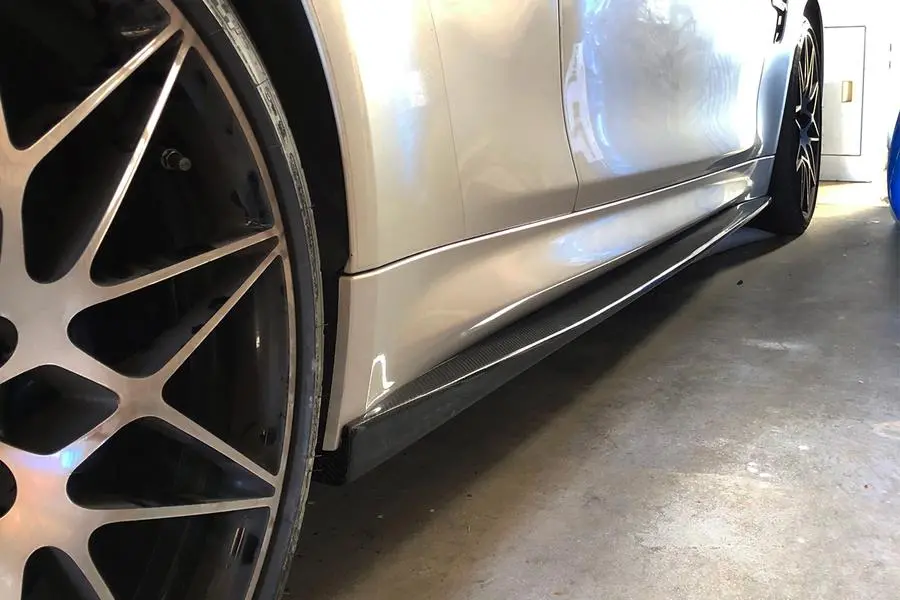 Carbonado 2014-2020 Bmw M3 F80 Va Style Carbon Fiber Side Skirts 1