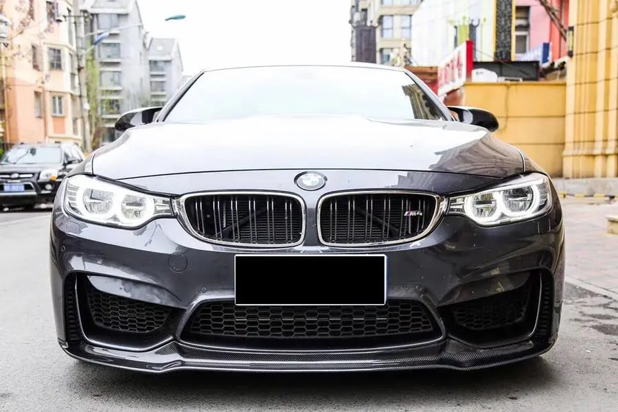 Carbonado 2014-2020 Bmw M3 F80 M4 F82 Vrs Style Carbon Fiber Front Lip 1