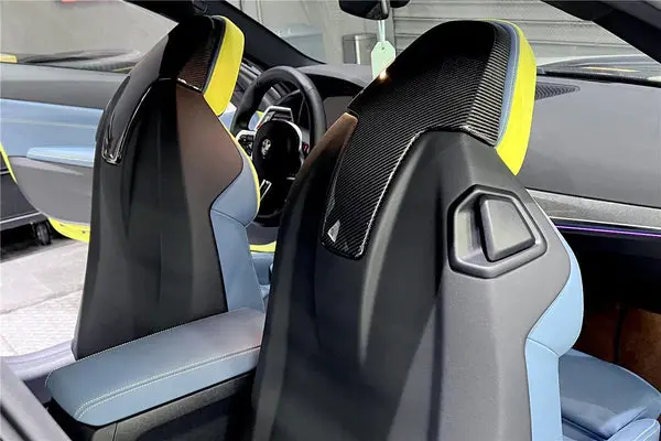 Darwinpro 2021+ Bmw M3 G80 M4 G82 / G83 Carbon Fiber Seat Back Cover 1