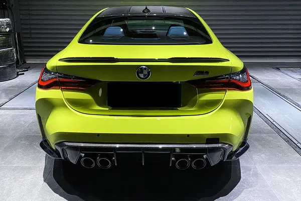 Carbonado 2021+ Bmw M3 G80 Mp Style Carbon Fiber Rear Diffuser W/ Side Flaps 1
