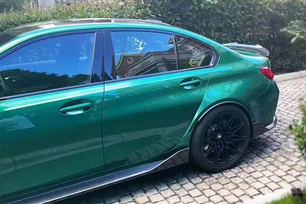 Carbonado 2021-Up Bmw M3 G80 Mp Style Carbon Fiber Side Skirts 1